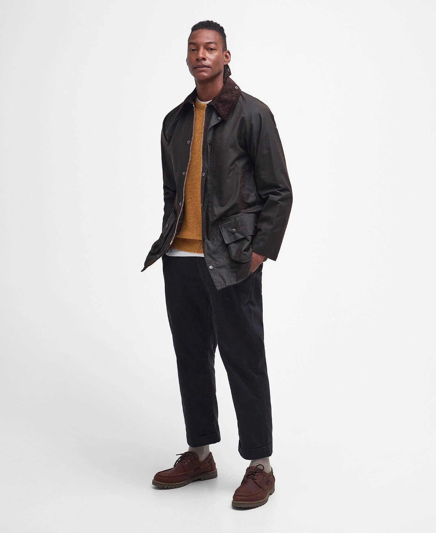 Giacca classica cerata Beaufort MWX0002 OL71 BARBOUR 