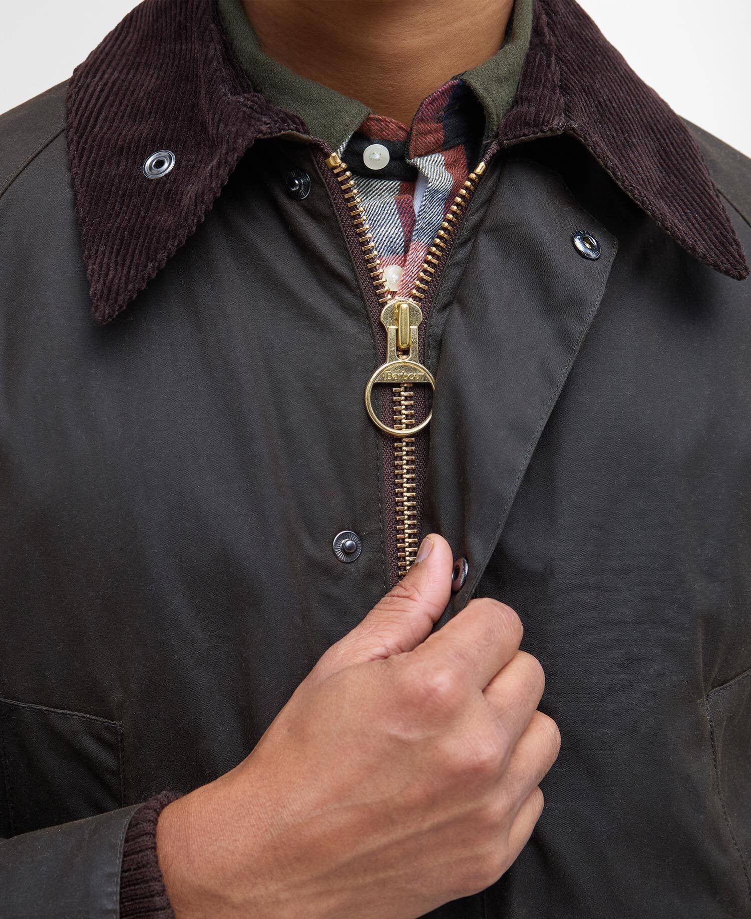 Giacca classica cerata Bedale MWX0010 OL71 BARBOUR 