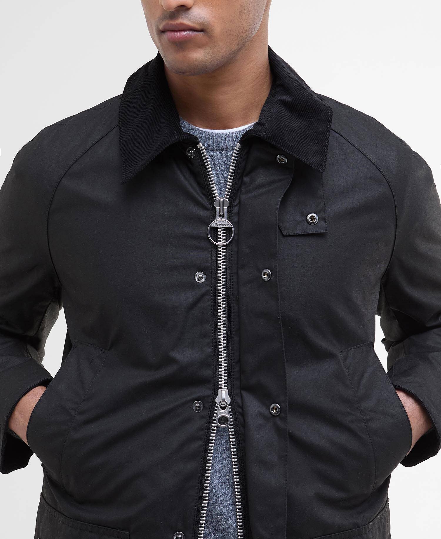 Giacca cerata Ashby MWX0339 BK72 BARBOUR 
