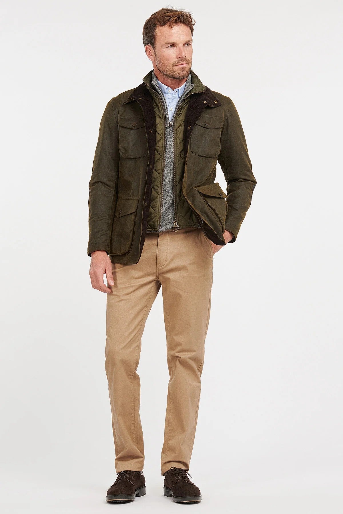 Giacca cerata Ogston MWX0700 OL51 BARBOUR 
