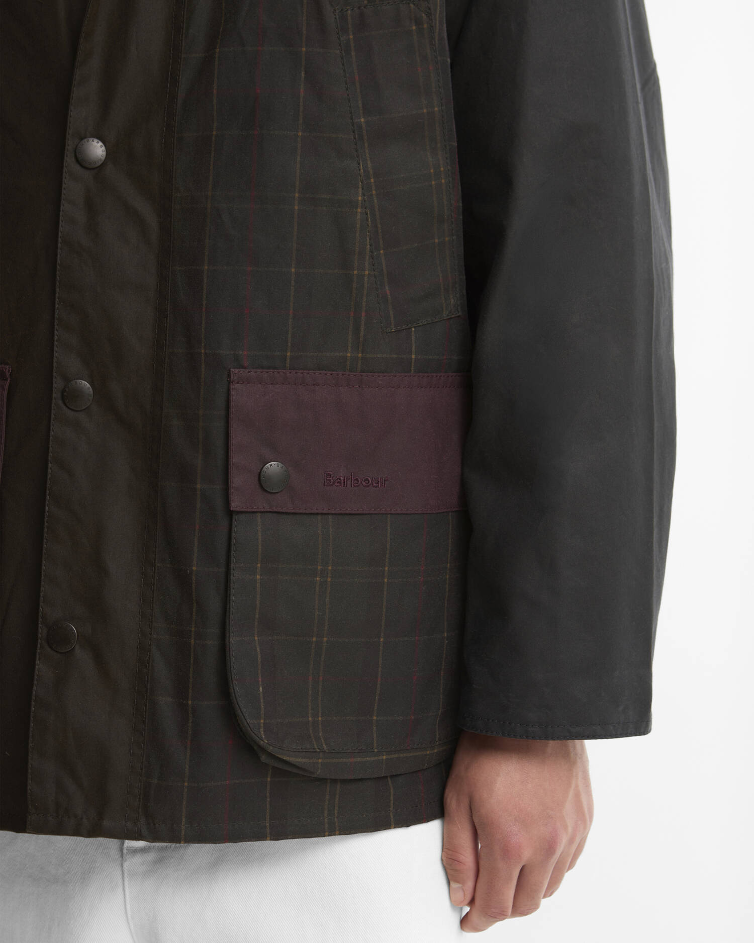 Giacca cerata Patchwork Bedale MWX2500 OL71 BARBOUR 