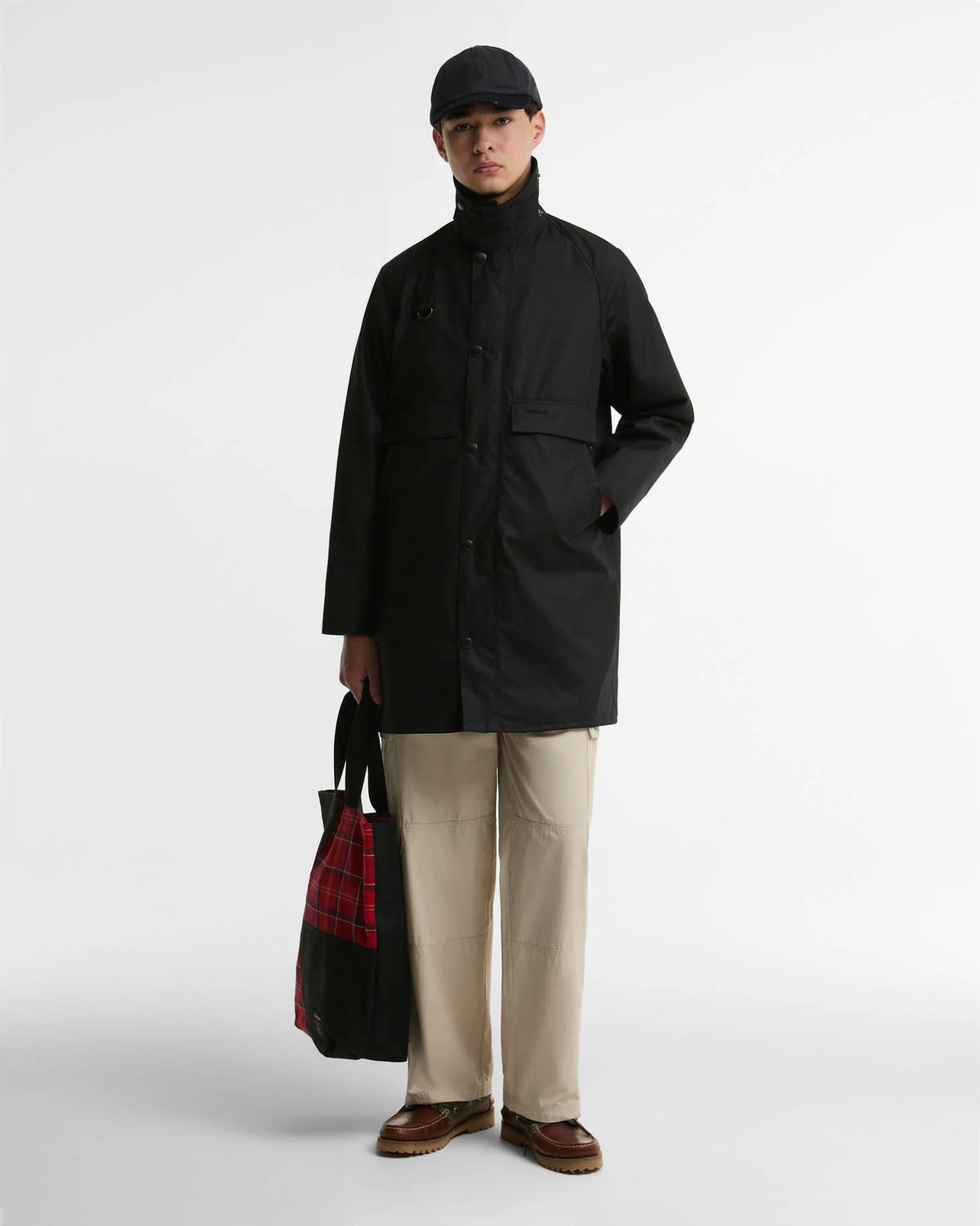 Giacca cerata lunga Spey MWX2594 BK71 BARBOUR 