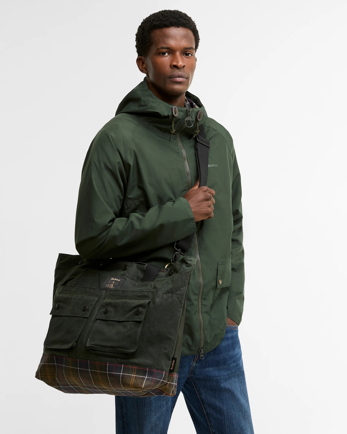 Borsa tote Field UBA0750 SG91 BARBOUR 