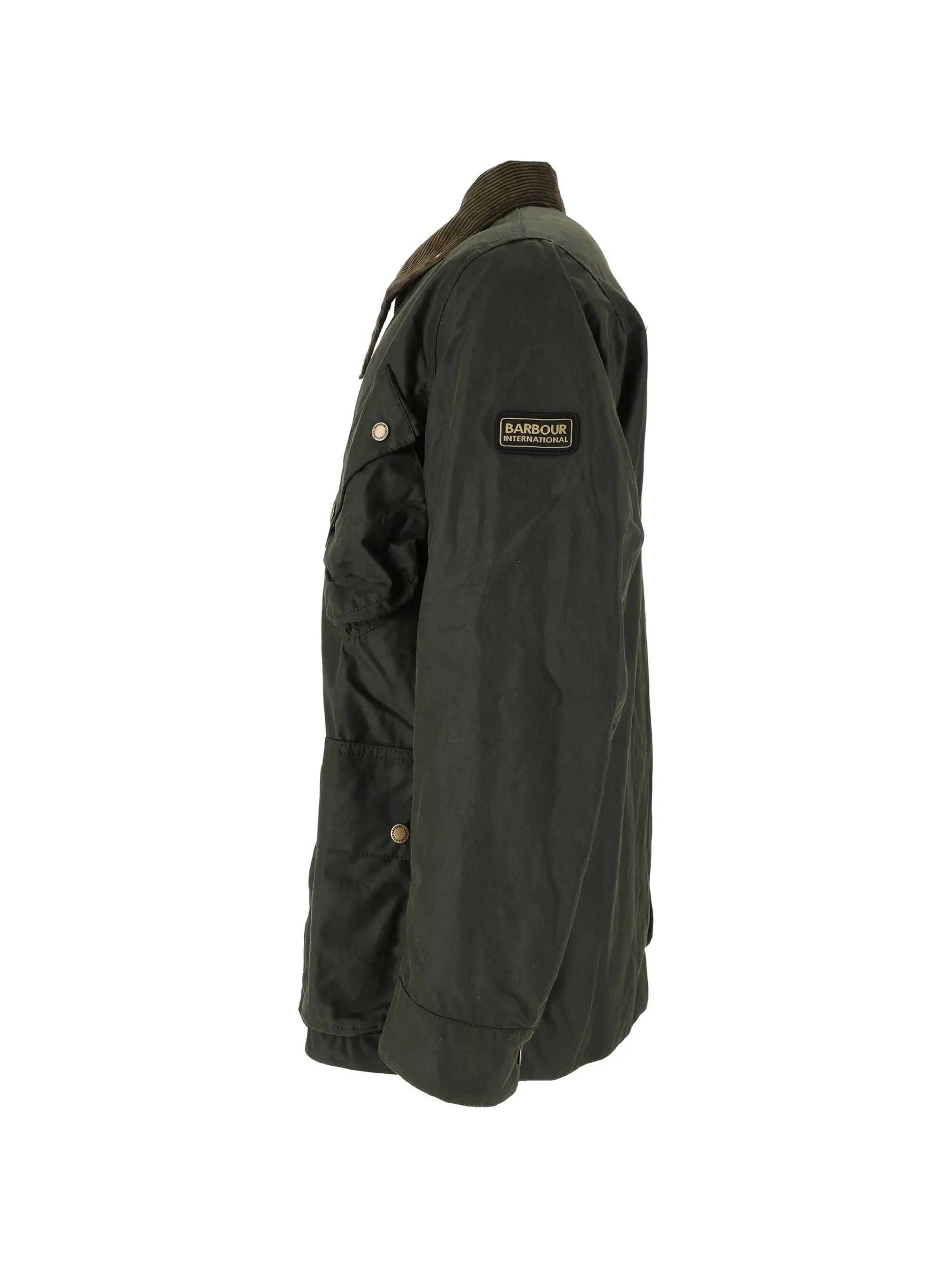 Barbour International Brake Line wax Jacket MWX2598 OL52 BARBOUR INTERNATIONAL 