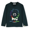 Long sleeve t-shirt dark sea