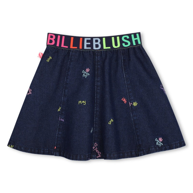 Denim skirt denim blue U22361 Z10A BILLIEBLUSH 