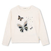 Long sleeve t-shirt ivory