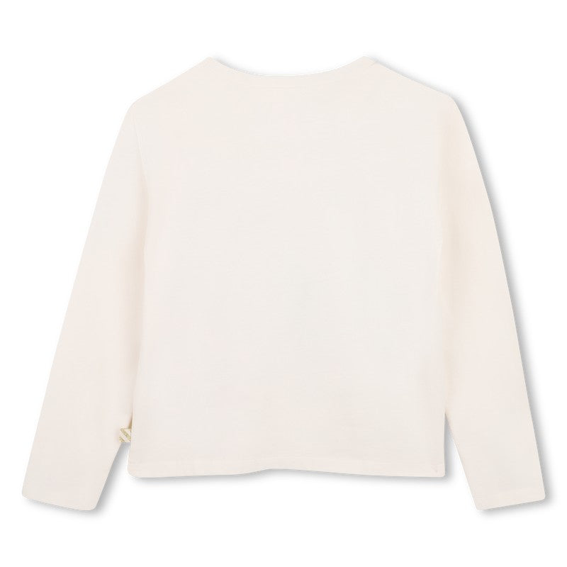Long sleeve t-shirt ivory U22369 121 BILLIEBLUSH 