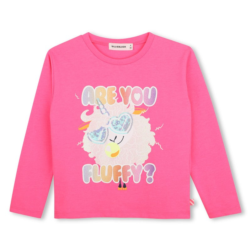 Long sleeve t-shirt pink U22380 47A BILLIEBLUSH 