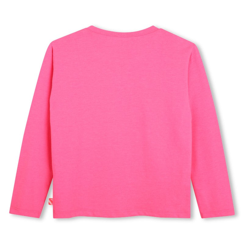 Long sleeve t-shirt pink U22380 47A BILLIEBLUSH 