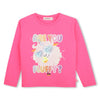 Long sleeve t-shirt pink