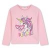 Long sleeve t-shirt pink
