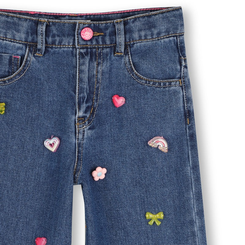 Denim pants stone U22410 Z22A BILLIEBLUSH 