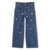 Denim pants stone