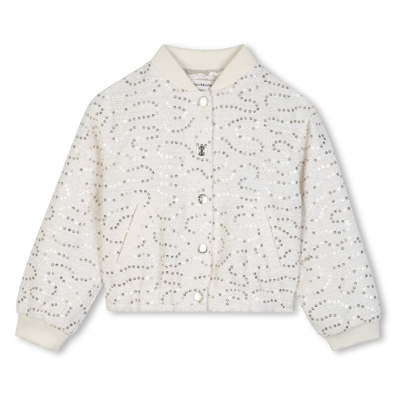 Tweed jacket ivory U22433 121A BILLIEBLUSH 