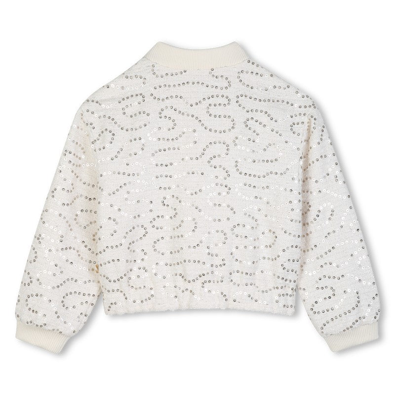 Tweed jacket ivory U22433 121 BILLIEBLUSH 
