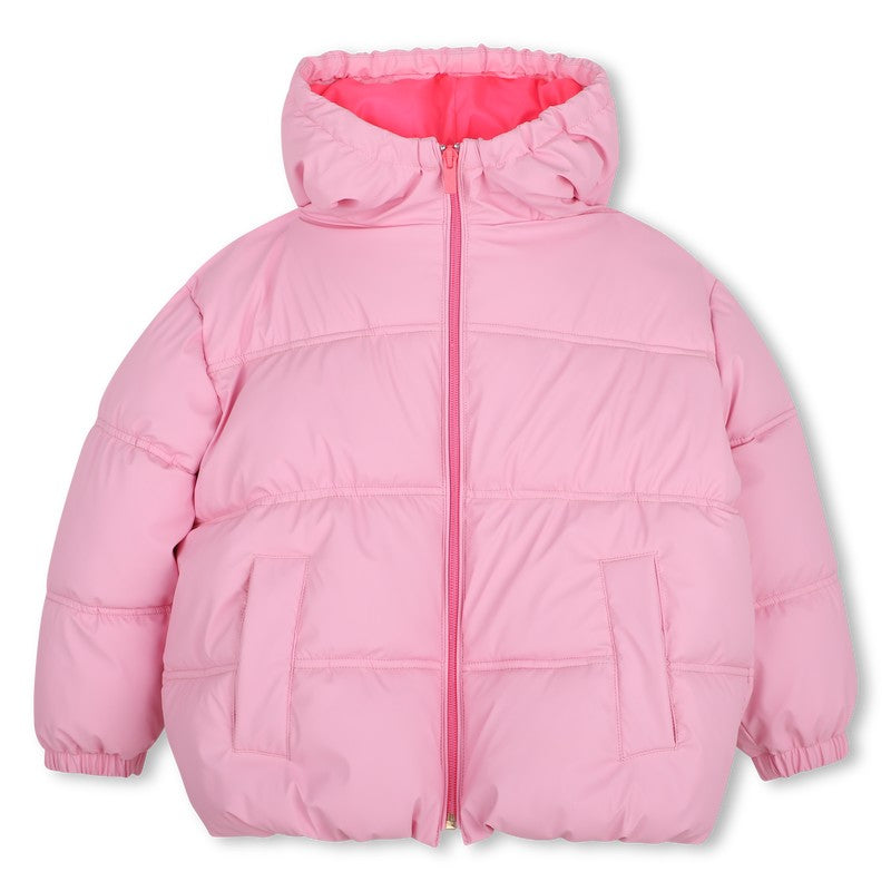 Hooded down jacket love potion U22444 48XA BILLIEBLUSH 