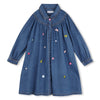 Denim dress stone