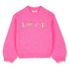 Pink pullover