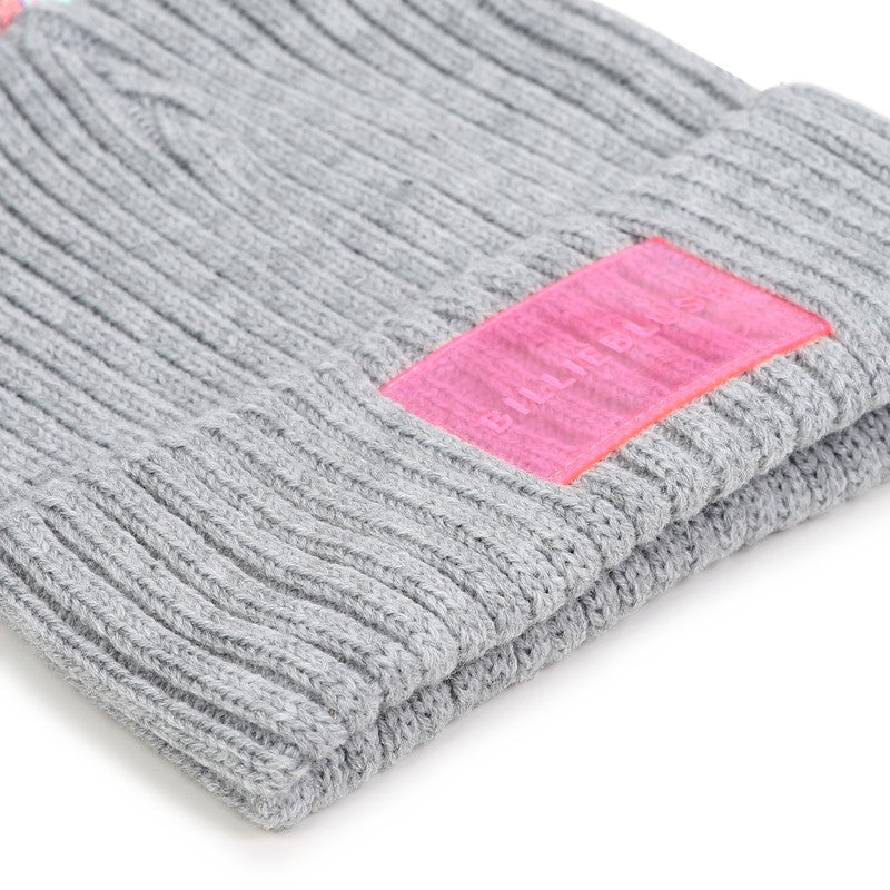Knot beanie chine grey U22500 A32 BILLIEBLUSH ACCESSORIES 