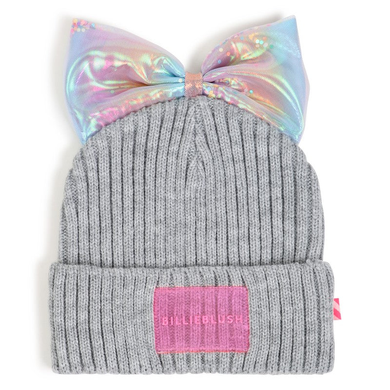 Knot beanie chine grey U22500 A32 BILLIEBLUSH ACCESSORIES 