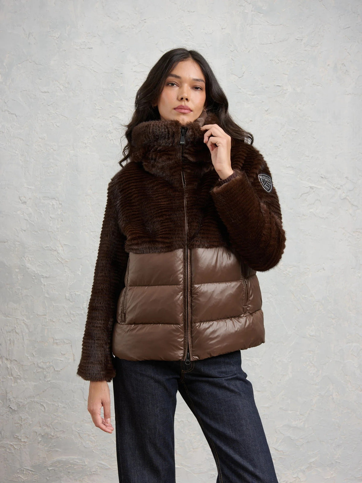 Giubbotto Fanevil 26WBLDC02304 30B BLAUER 