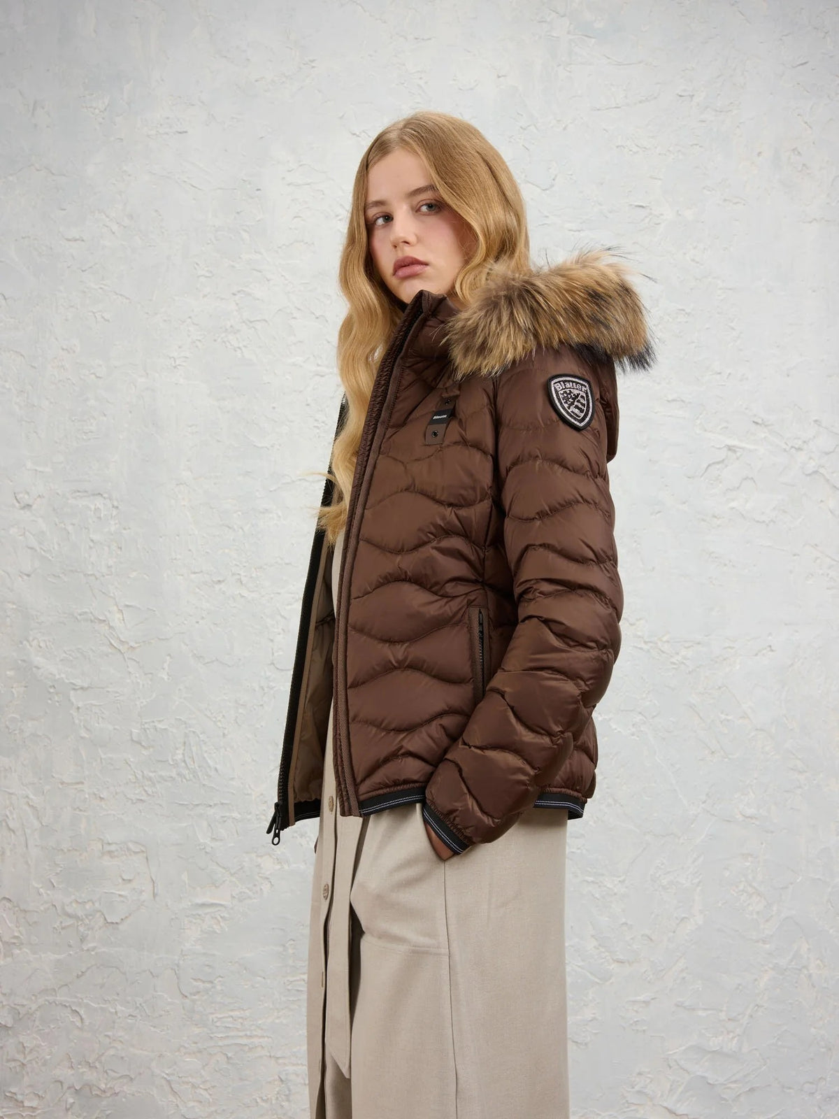 Giubbotto Aldie 26WBLDC03034 30BEI BLAUER 