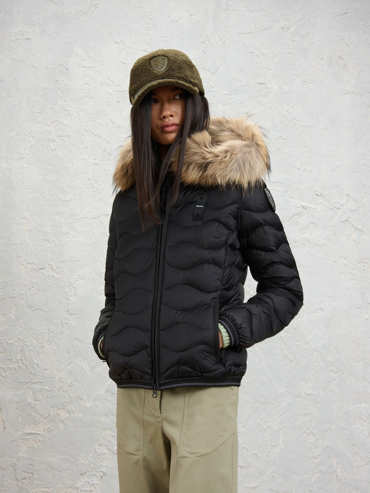 Giubbotto Aldie 26WBLDC03034 999EI BLAUER 