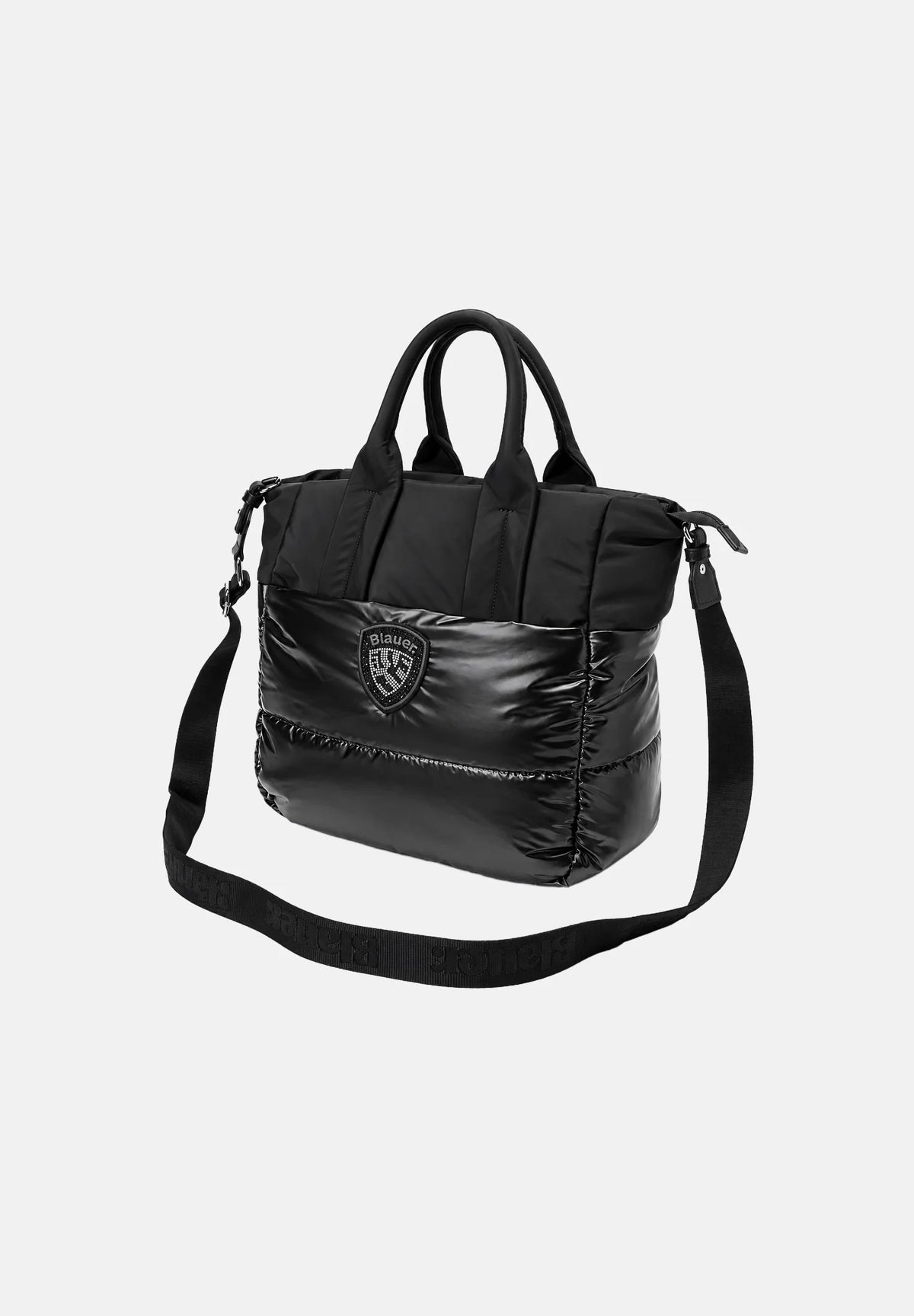 Borsa shopping Padded F6QUARTXL01PAD BLK BLAUER ACCESSORI 
