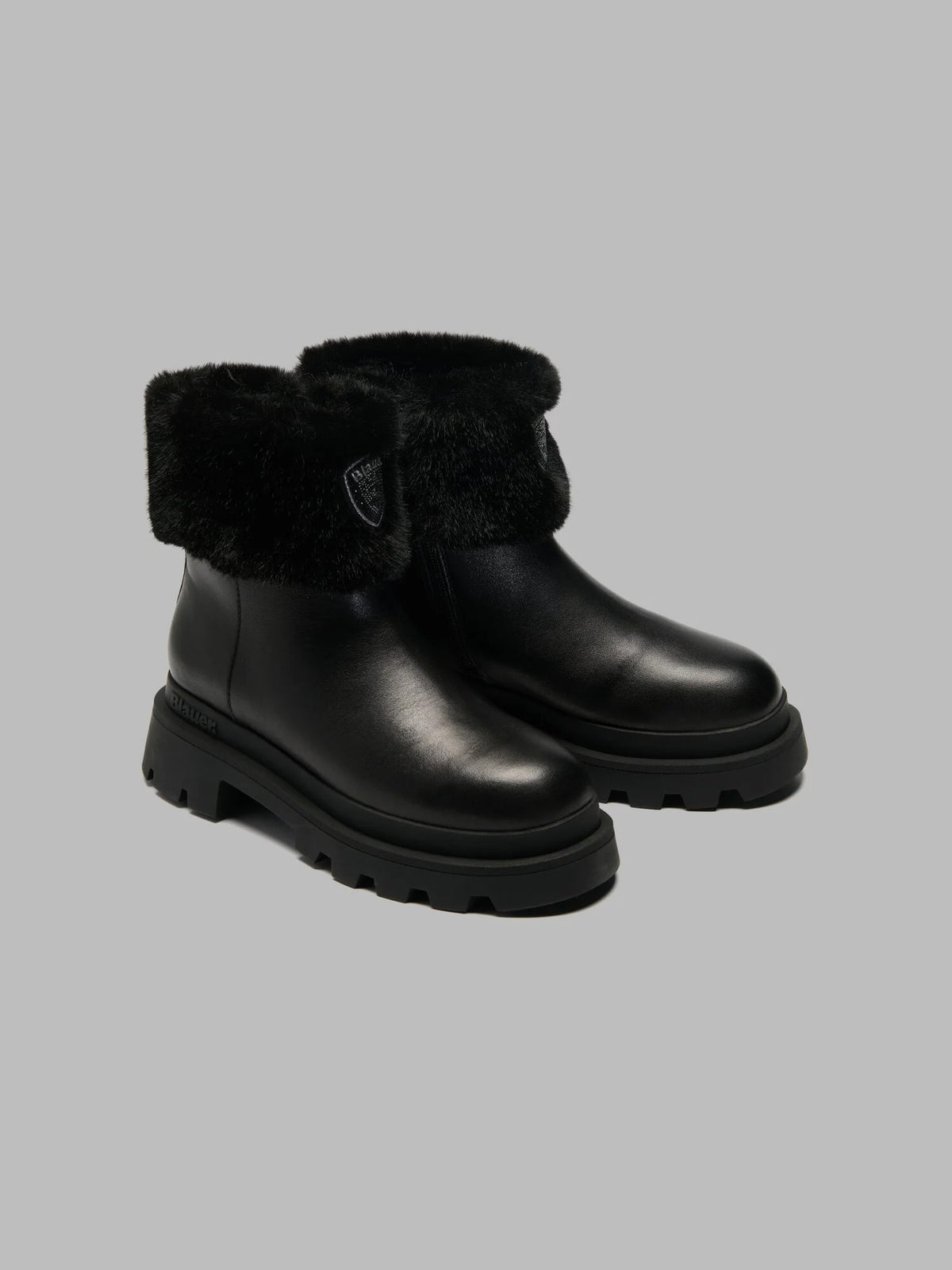Stivaletto Kimmel F6KIMMEL10NAP BLK BLAUER SHOES 
