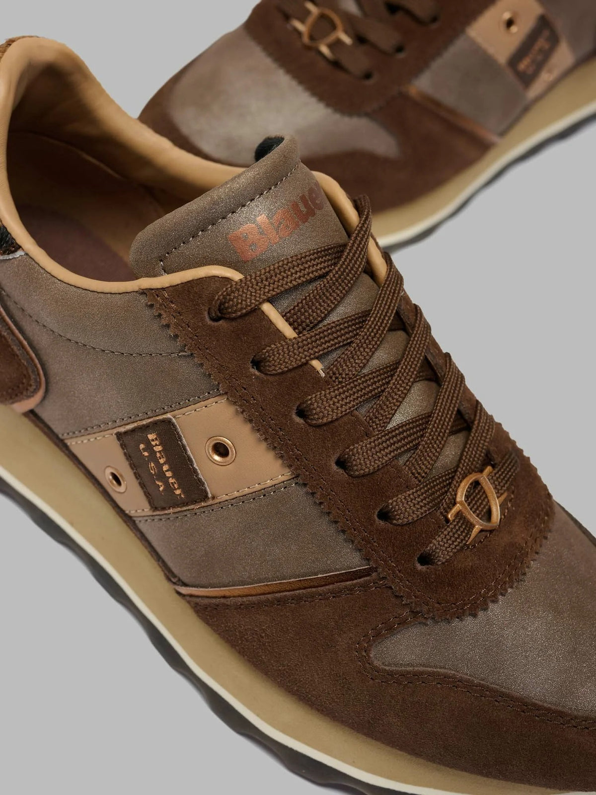 Sneakers Mill F6MILLS01NUL BRW BLAUER SHOES 