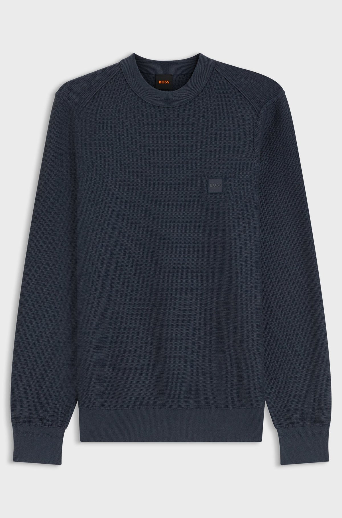 Maglione con patch logo 50527584 406 BOSS 