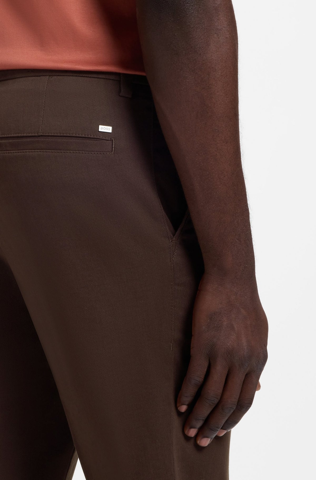 Pantaloni in twill 50555161 209 BOSS 