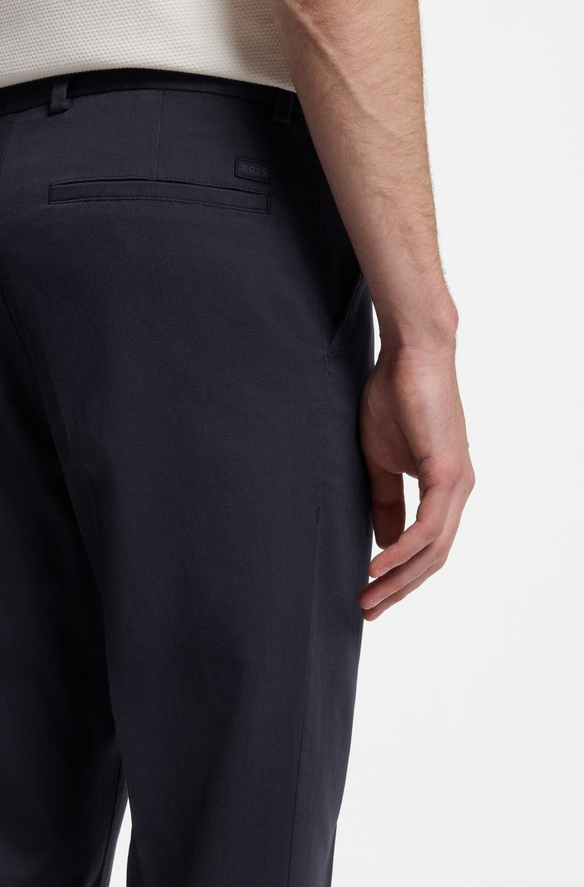 Pantaloni in twill 50555161 404 BOSS 