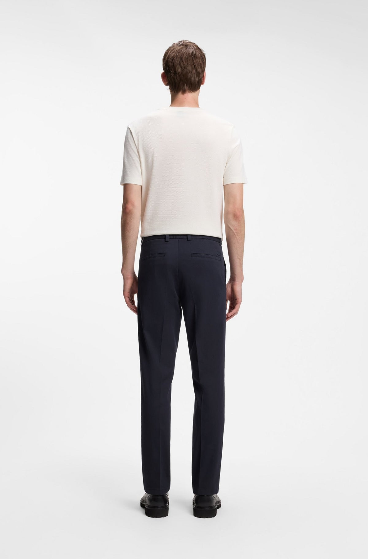 Pantaloni in twill 50555161 404 BOSS 