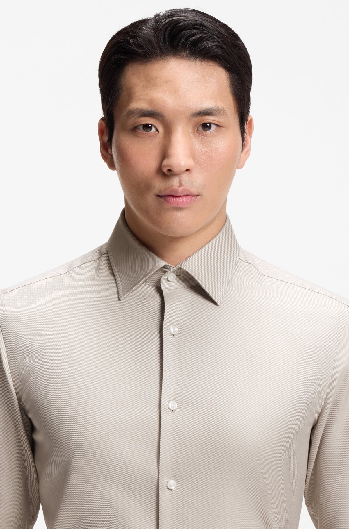 Camicia in twill 50560628 255 BOSS 