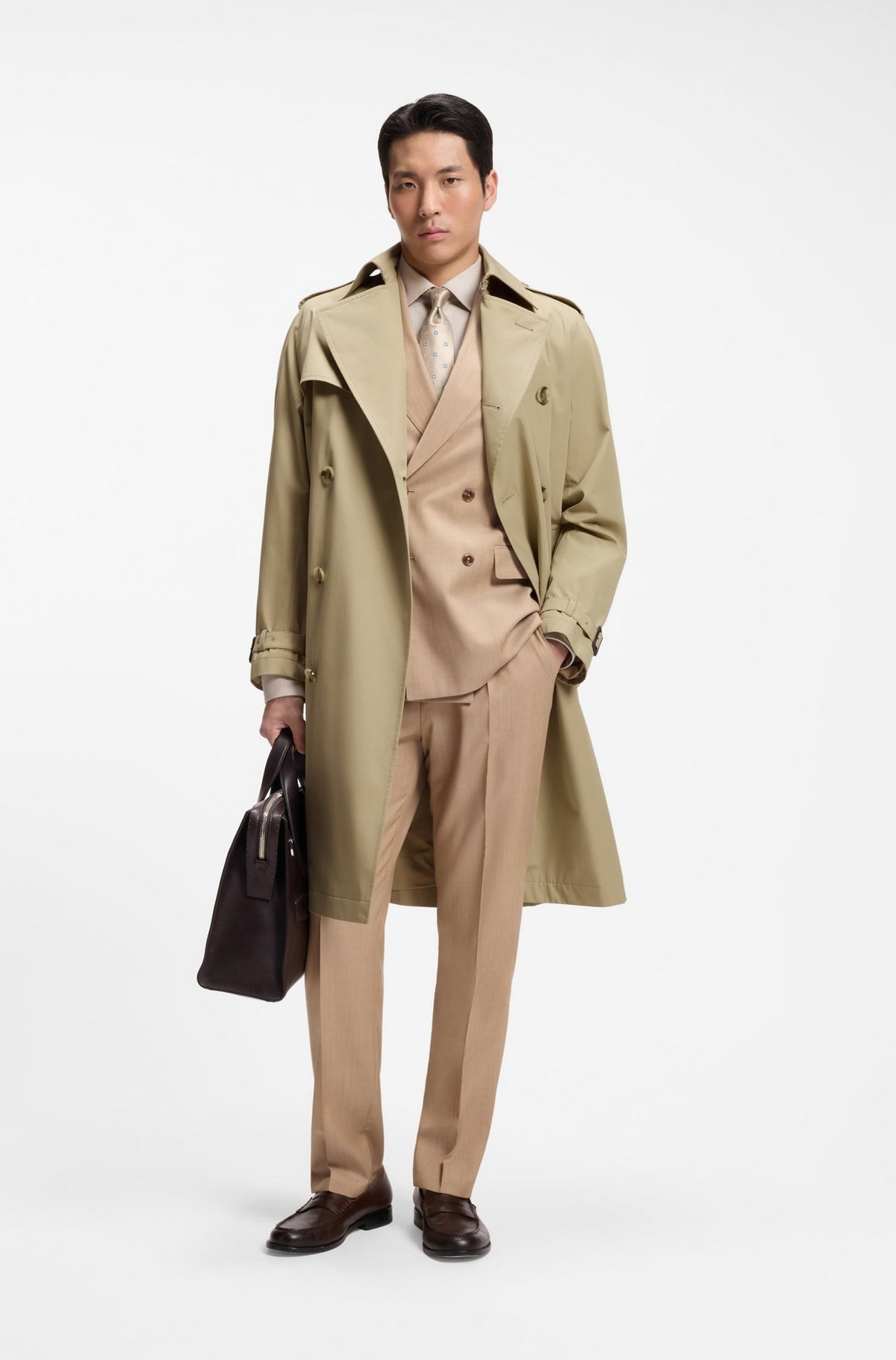 Trench in twill 50564567 255 BOSS 