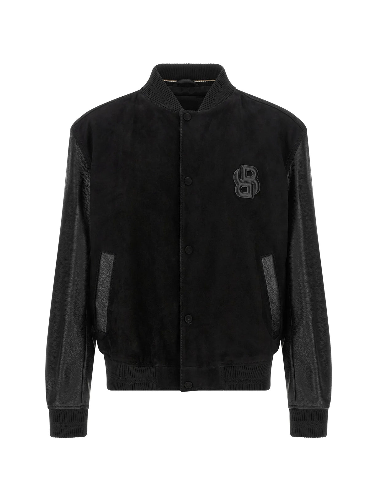 Bomber con applicazione monogramma 50564584 001 BOSS 