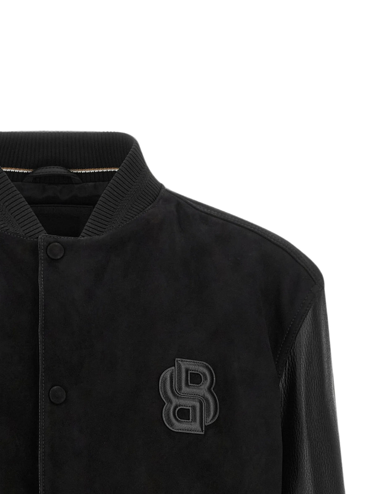 Bomber con applicazione monogramma 50564584 001 BOSS 