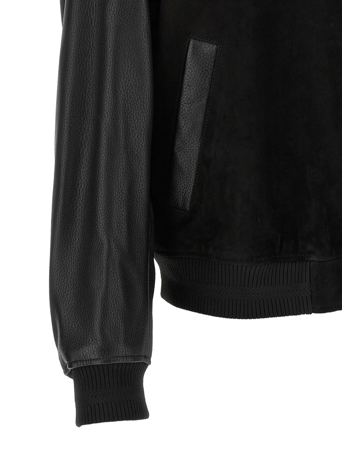 Bomber con applicazione monogramma 50564584 001 BOSS 