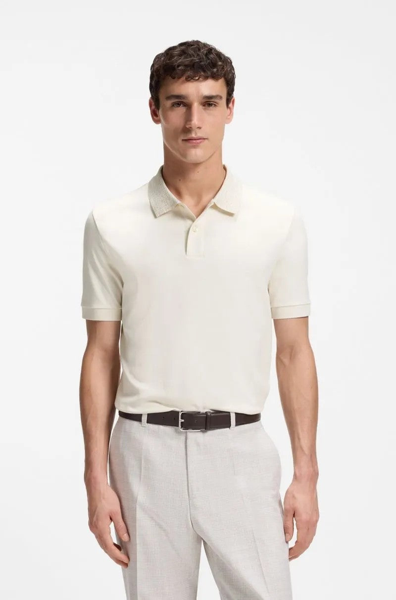 Polo con bottoni 50565296 118 BOSS 