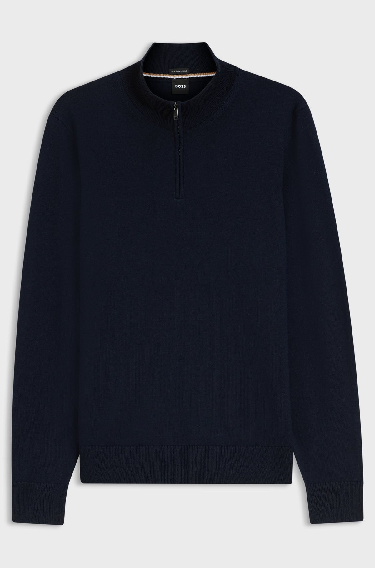 Maglione con colletto a zip 50565499 404 BOSS 