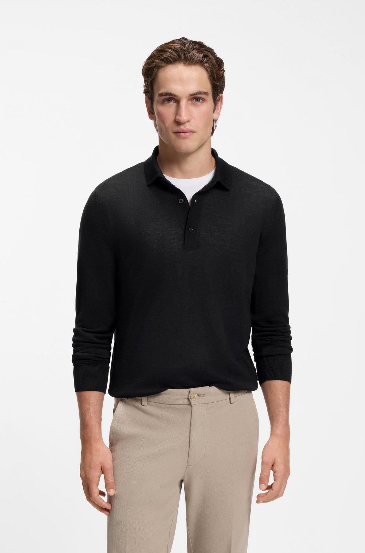 Polo in maglia 50565503 001 BOSS 