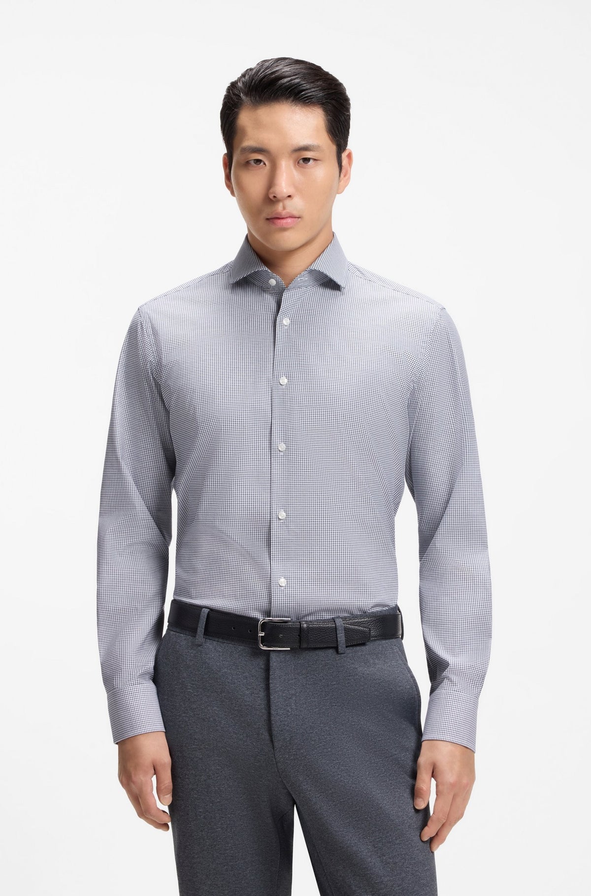 Camicia in cotone 50566999 404 BOSS 
