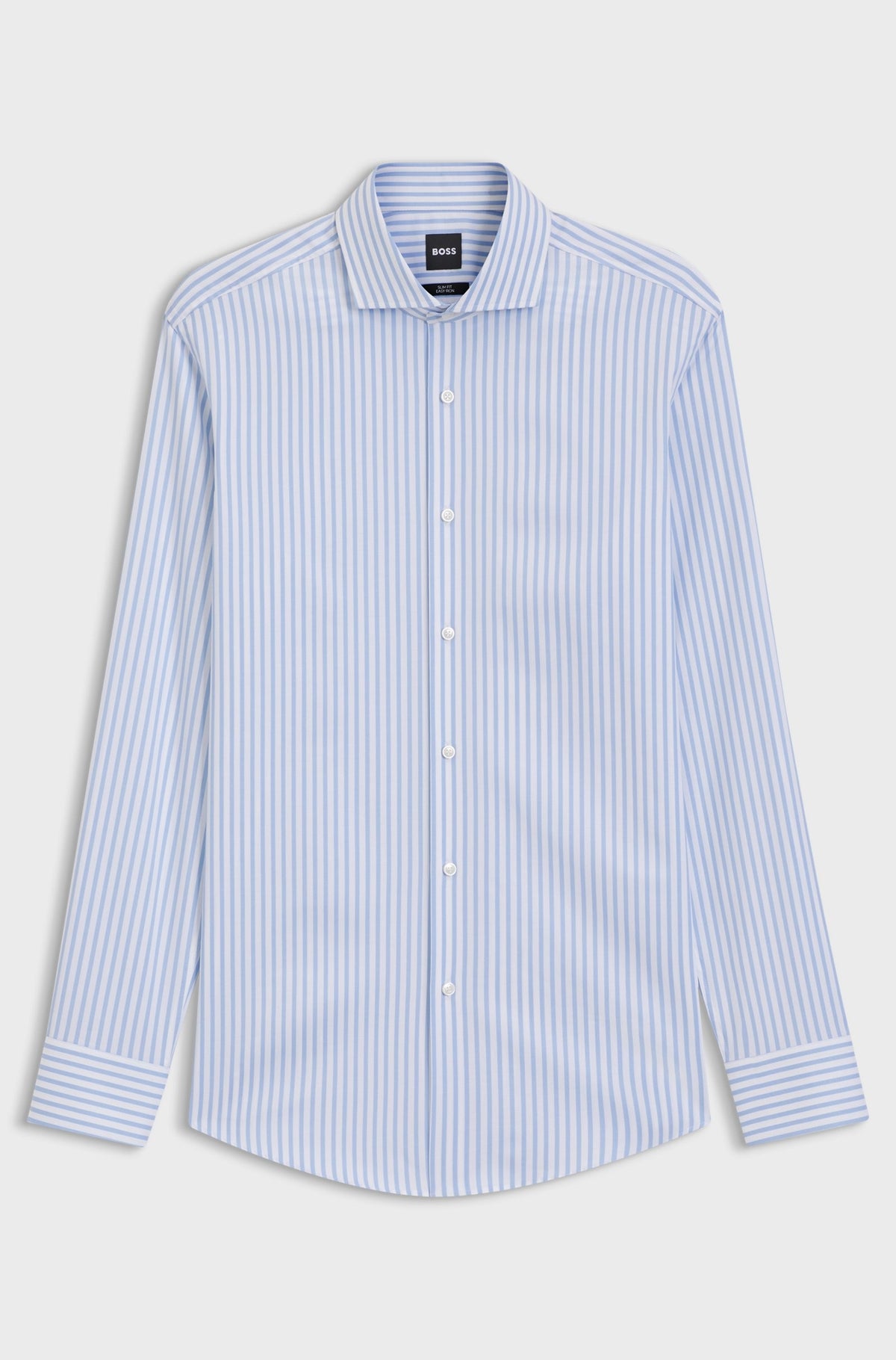 Camicia a righe 50567021 452 BOSS 
