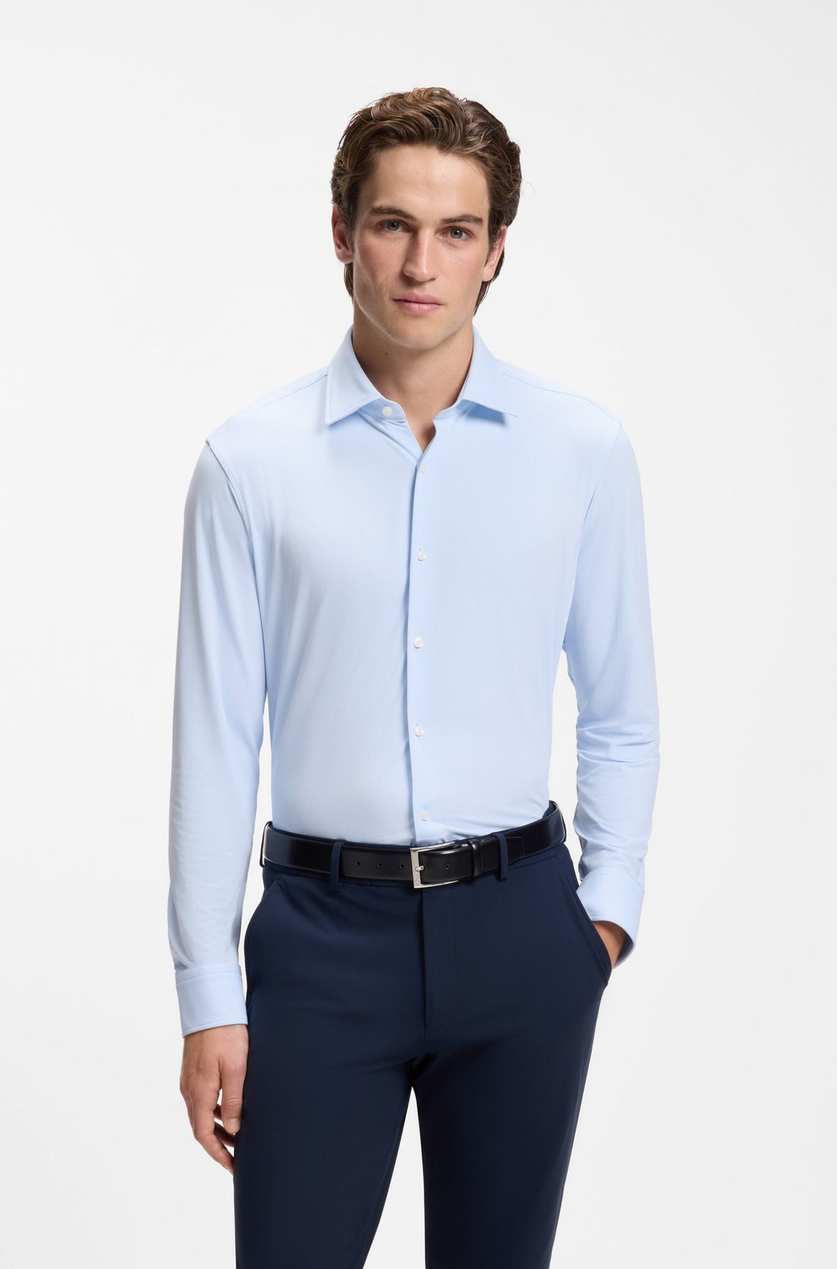 Camicia in jersey 50567197 450 BOSS 