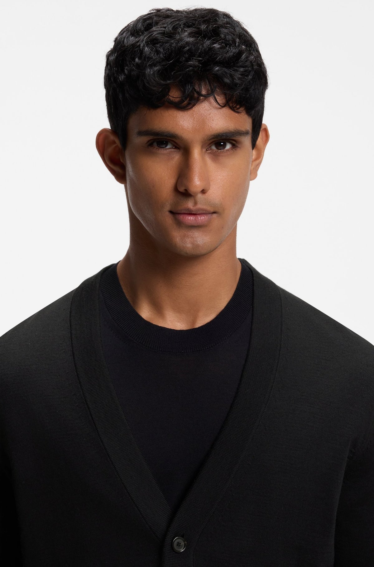 Cardigan con bottoni 50571585 001 BOSS 