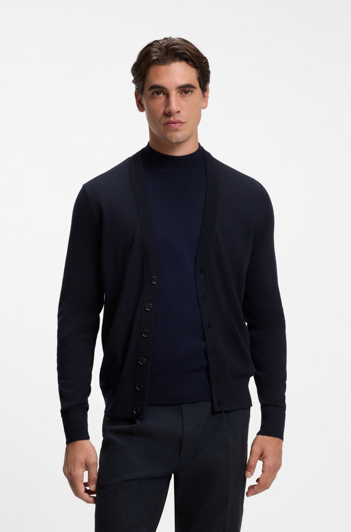 Cardigan con bottoni 50571585 404 BOSS 