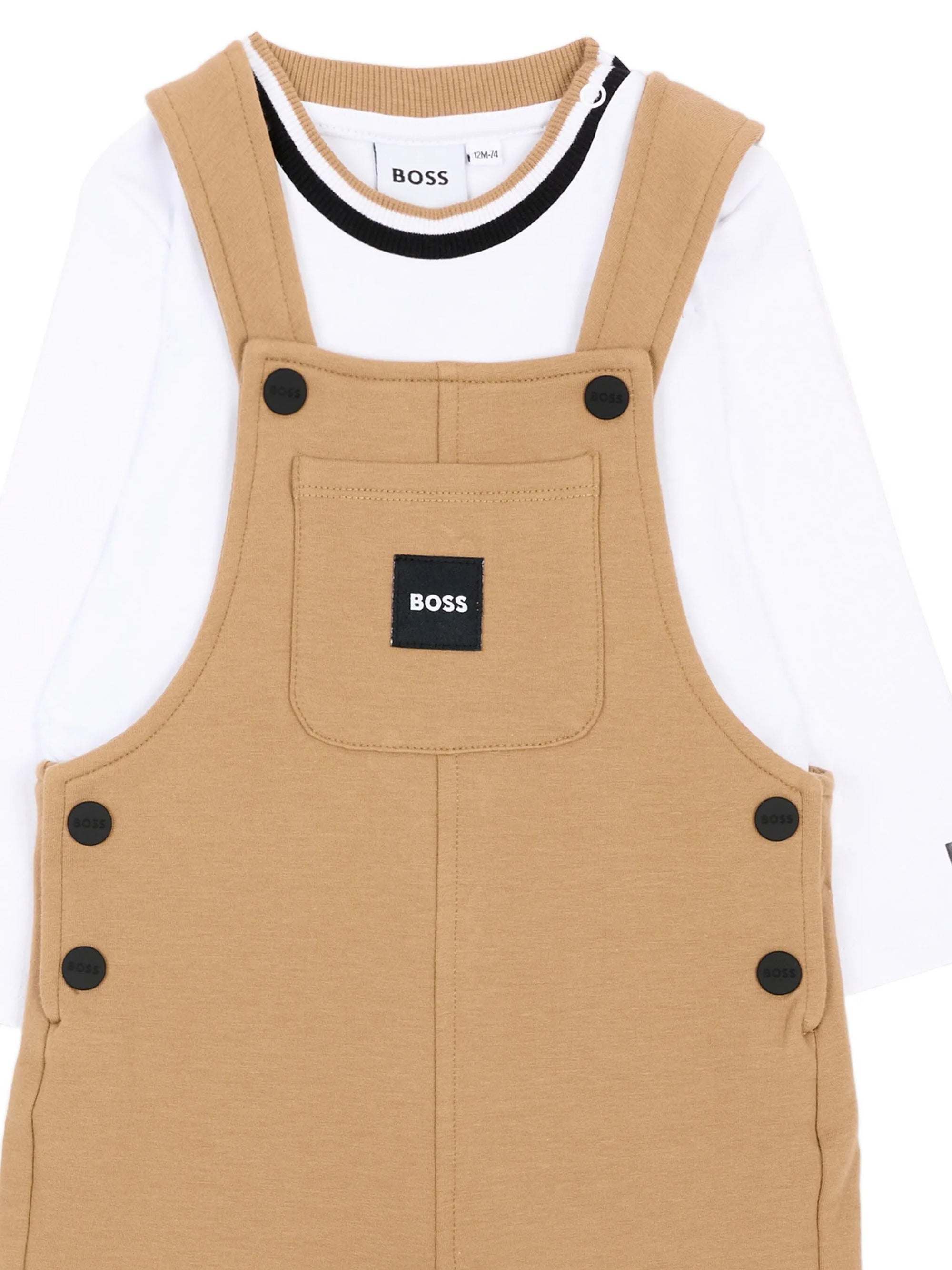 Salopette con patch logo J53301 269 BOSS 