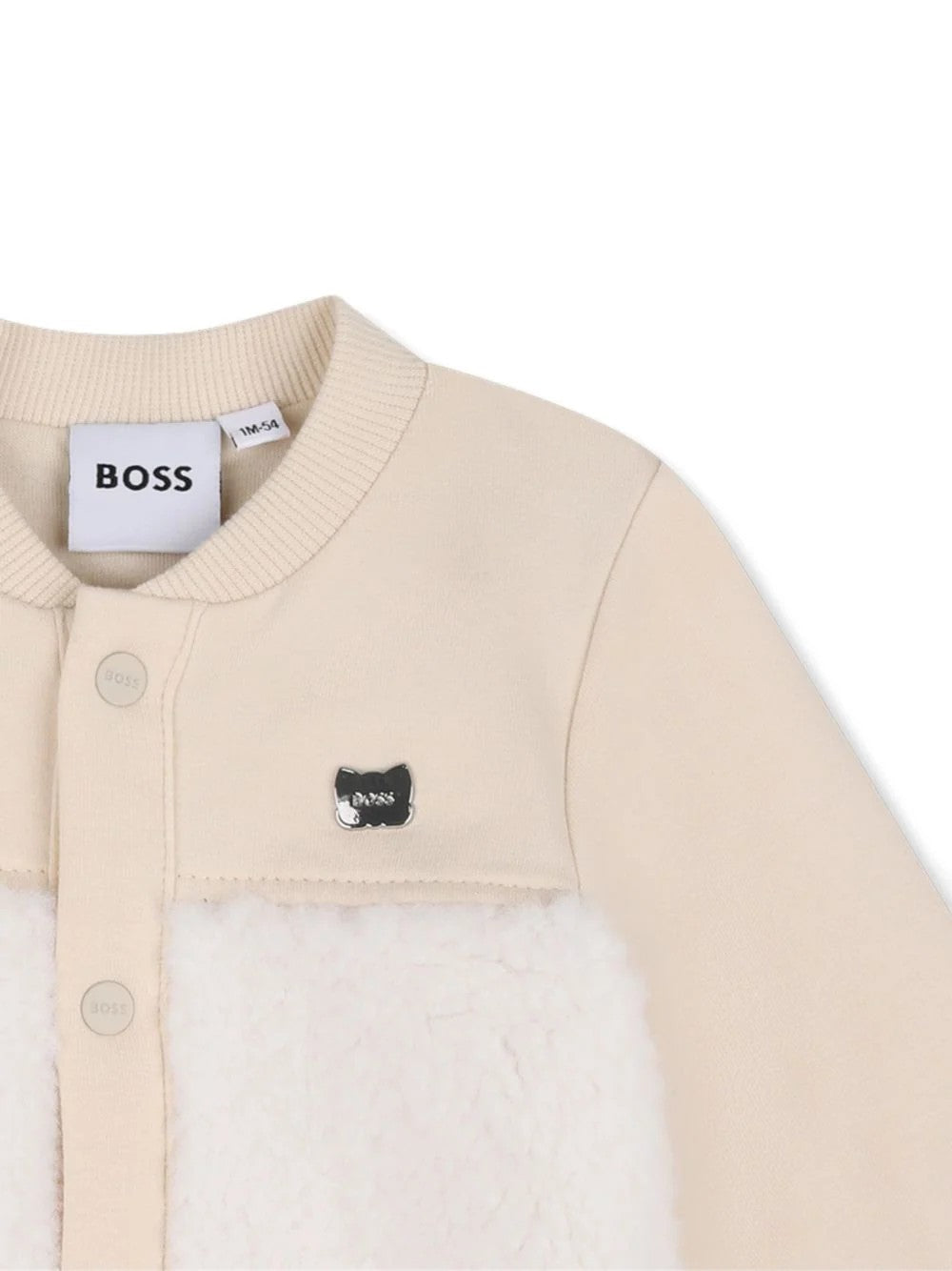 Tuta con inserti in pelliccia sintetica J53320 21K BOSS 